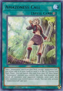 Amazoness Call - LEDU-EN010 - Rare - 1st Edition x3 - Near Mint