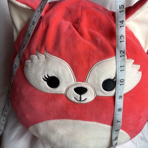 Juguete de peluche Squishmallows Alizeh El Zorro Rojo 14’ original usado en excelente estado - Imagen 4 de 7