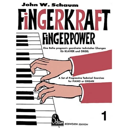 Bosworth - Fingerkraft Band 1 per pianoforte/organo - John W. Schiuma | Nuovo