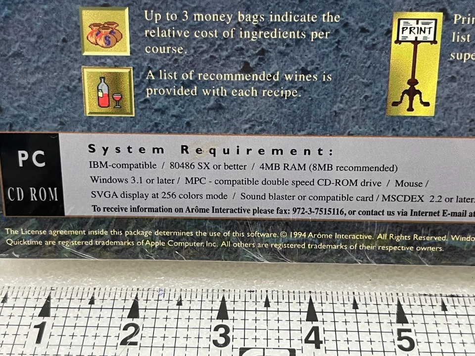 Art De La Table: The Four Seasons of Gourmet French Cousine CD Sealed New - Image 2 of 3