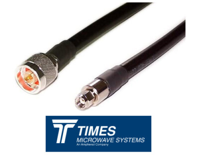 LMR-400 N Male SMA male Helium Times Microwave Coaxial Cable Assembly LMR400