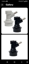 Ball Lock Home Brewing Corny Keg Coupler Set Air Gas Connector Set 1/4" Barb