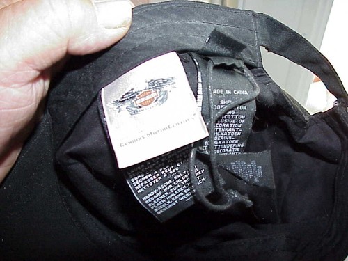 HARLEY DAVIDSON LADIES STUDDED BASEBALL HAT CAP ONE SIZE ADJUSTABLE - Picture 5 of 5