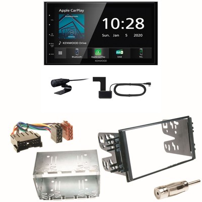 Kenwood DMX5020DABS Android Auto Einbauset für Kia Sorento JC Rio DC Carnival