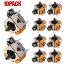 10 Pack Analog Stick Joystick Replacement Parts for PS2 PS3 Xbox360