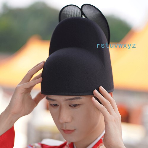 Headdress Hanfu Mingzhi Headdress Hanfu Hat Men Adult Chinese Traditional - Picture 10 of 19