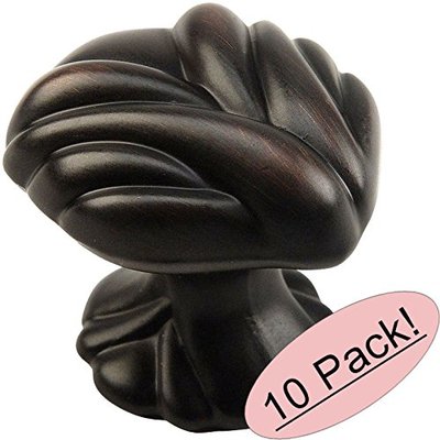 *10 Pack* Cosmas Cabinet Hardware Oil Rubbed Bronze Knobs #471ORB