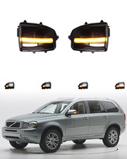  Schwarz LED Blinker Blinkleuchte Spiegelblinker Für Volvo XC70 XC90 # 31111813