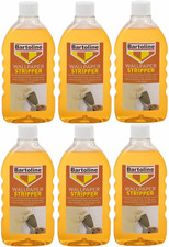 Bartoline Flask Wallpaper Stripper Liquid Easy to Use Remover 500ML x 6