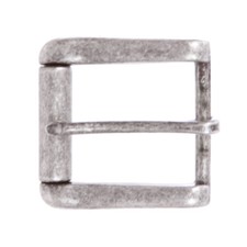 1 3/8" 35 mm Rectangular Single Prong Square Roller Belt Buckle