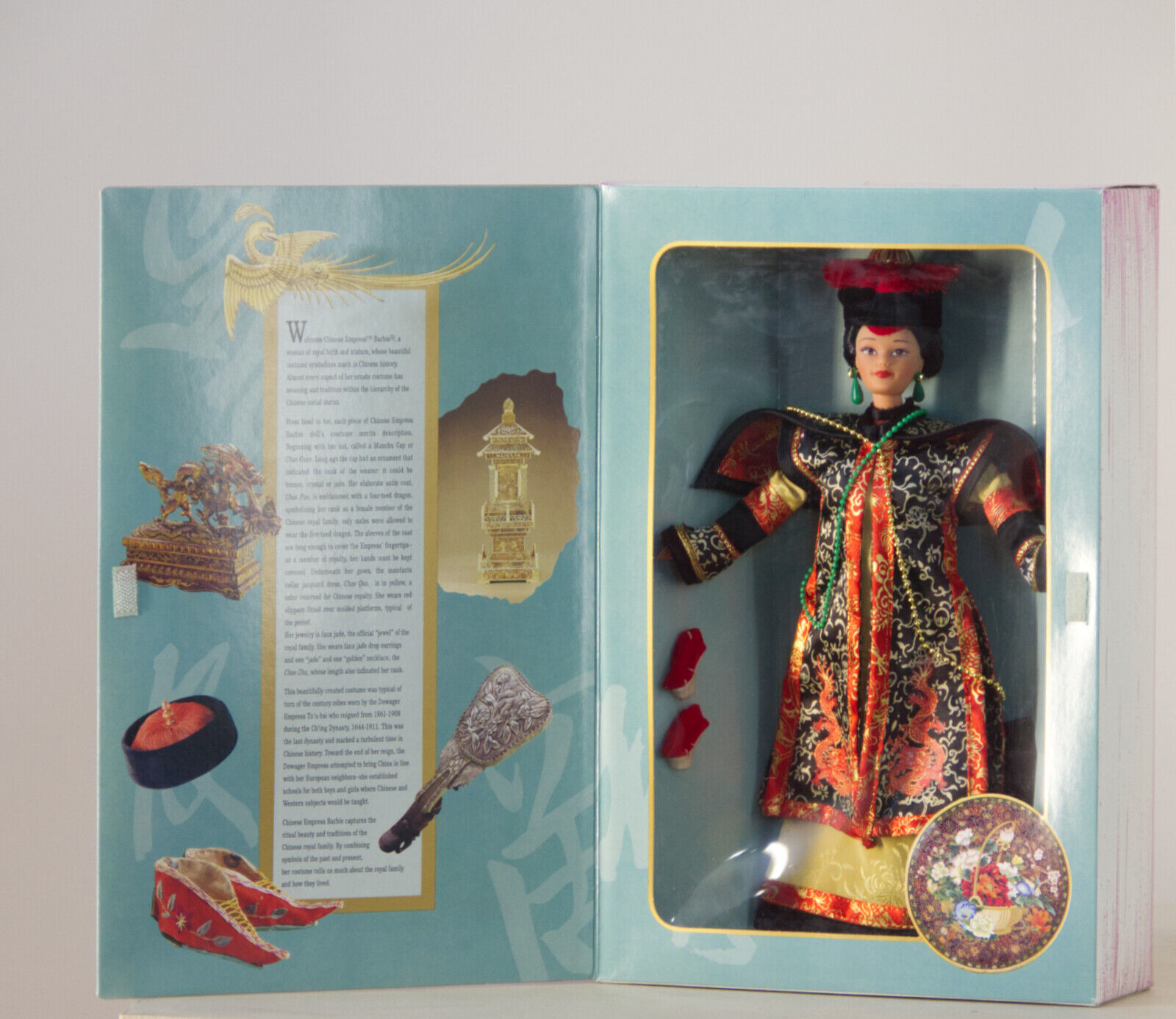 CHINESE EMPRESS Barbie 1996 the Great Eras collection Mattel # 16708 NRFB Limitowana edycja standardowa