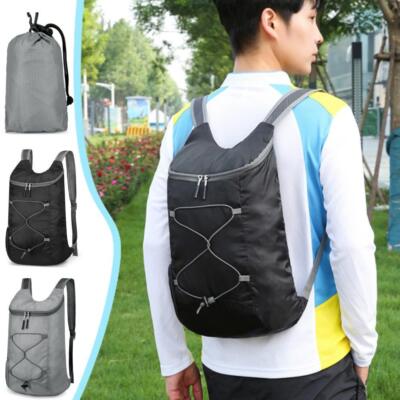 Foldable Backpack Portable High-capacity Cycling Hiking Small Backpack V7I3 P3Y1
