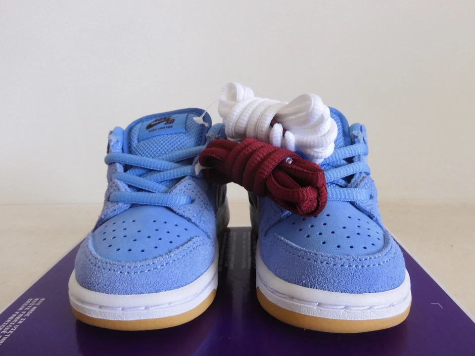 Nike Sb Dunk Low Pro (Td) Philadelphia Phillies Valor Azul Talla 5c [DN3673-400] Foto 3 de 4