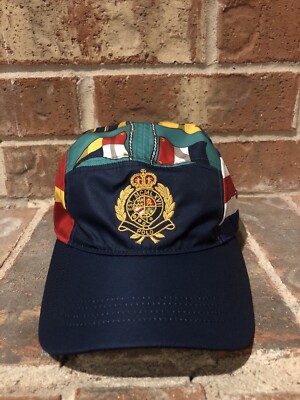 New Polo Ralph Lauren CP-93 Regatta Yachting Flag 5 Panel