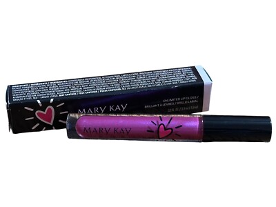 Mary Kay Unlimited Lip Gloss Hopeful Lilac 169301 LIMITED EDITION New .13oz New