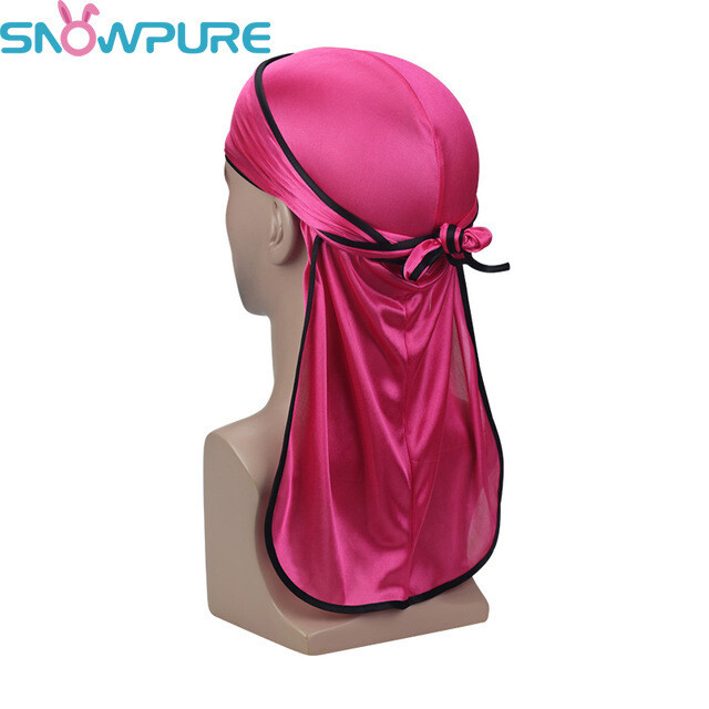 Arab Men Women Hijab Long Tail Scarf Cap Pirate Hat Muslim Turban