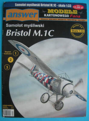 Answer MKF 3-4 (3-4/2006) - Britischer Jagdflugzeug Bristol M.1C
