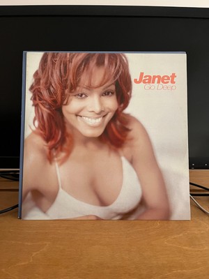 janet jackson - go deep vinile 12'' 33 single remix rare near mint
