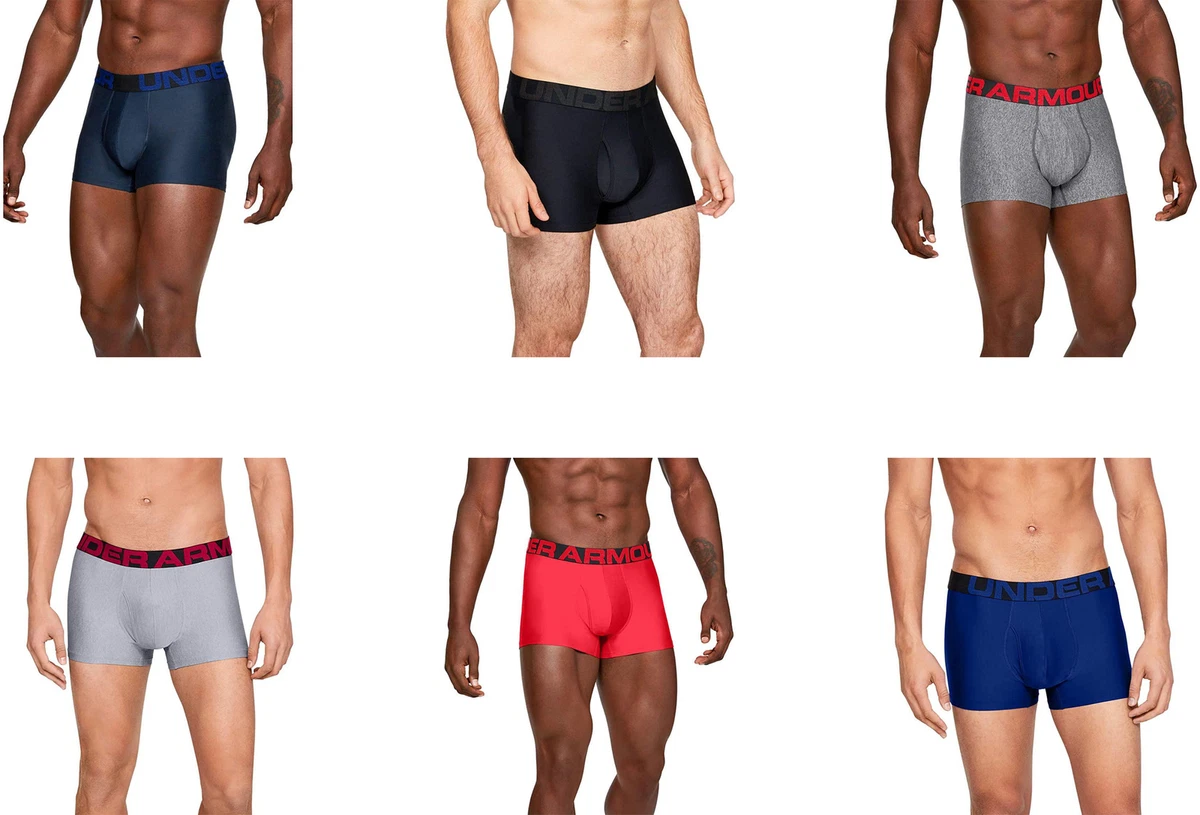 Under Armour Mens Performance Tech 3-inch Boxerjock Multi-Pack : :  Clothing, Shoes & Accessories