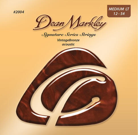 DEAN MARKLEY VintageBronze Signature - 2004 - Набор струн для акустической гитары, средний