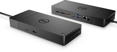 Dell WD19S-130W Docking Station Wired USB 3.2 Gen 2 (3.1 Gen 2) Type-C - Black