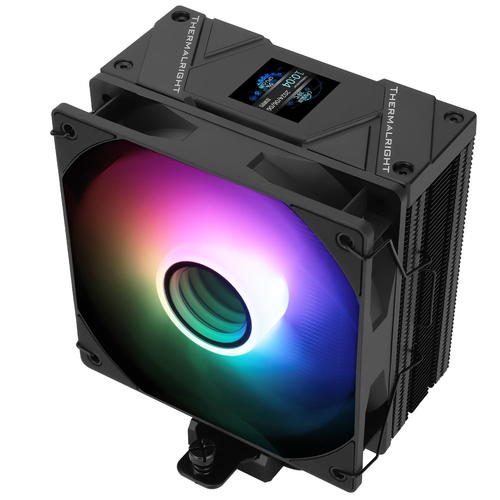 Assassin Spirit 120 Vision ARGB Black CPU Cooler 1500RPM 1.54in IPS LCD Screen