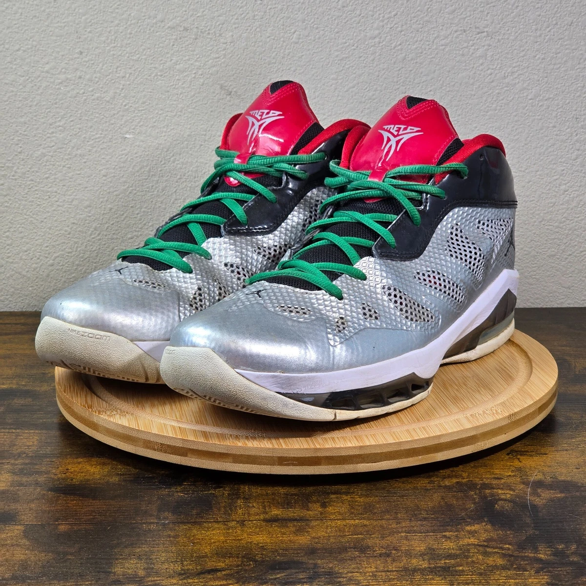 Jordan Melo M8 Advance Metallic Silver Black for Sale