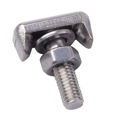 T-Bolzen Schraube Edelstahl M6 Batterieklemme Anschluss Batterie Stecker - Bild 1 von 4