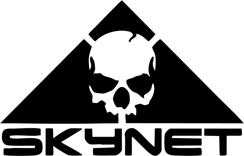 Terminator Skynet VINYL DECAL Judgment Day, 1 2 3 movie, car, window, laptop