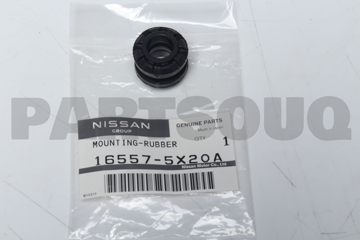 165575X20A Genuine Nissan MOUNTING RUBBER-AIR CLEANER 16557-5X20A