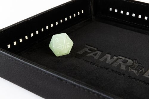 Metallic Dice Games FanRoll Black Light Tray - Picture 1 of 4