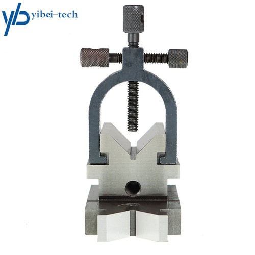 3-1/2" ×1-7/8" ×1-7/8" Angle V-Block With Clamp Set Percision Ground Hardened - Picture 8 of 12