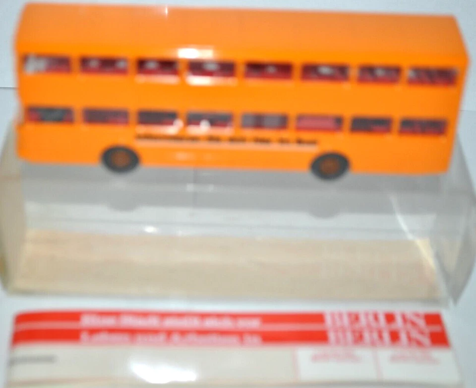 Wiking 730 (730/14) MAN Double Deck Bus ("Berlín Publicidad") - NUEVO con CAJA Foto 4 de 4