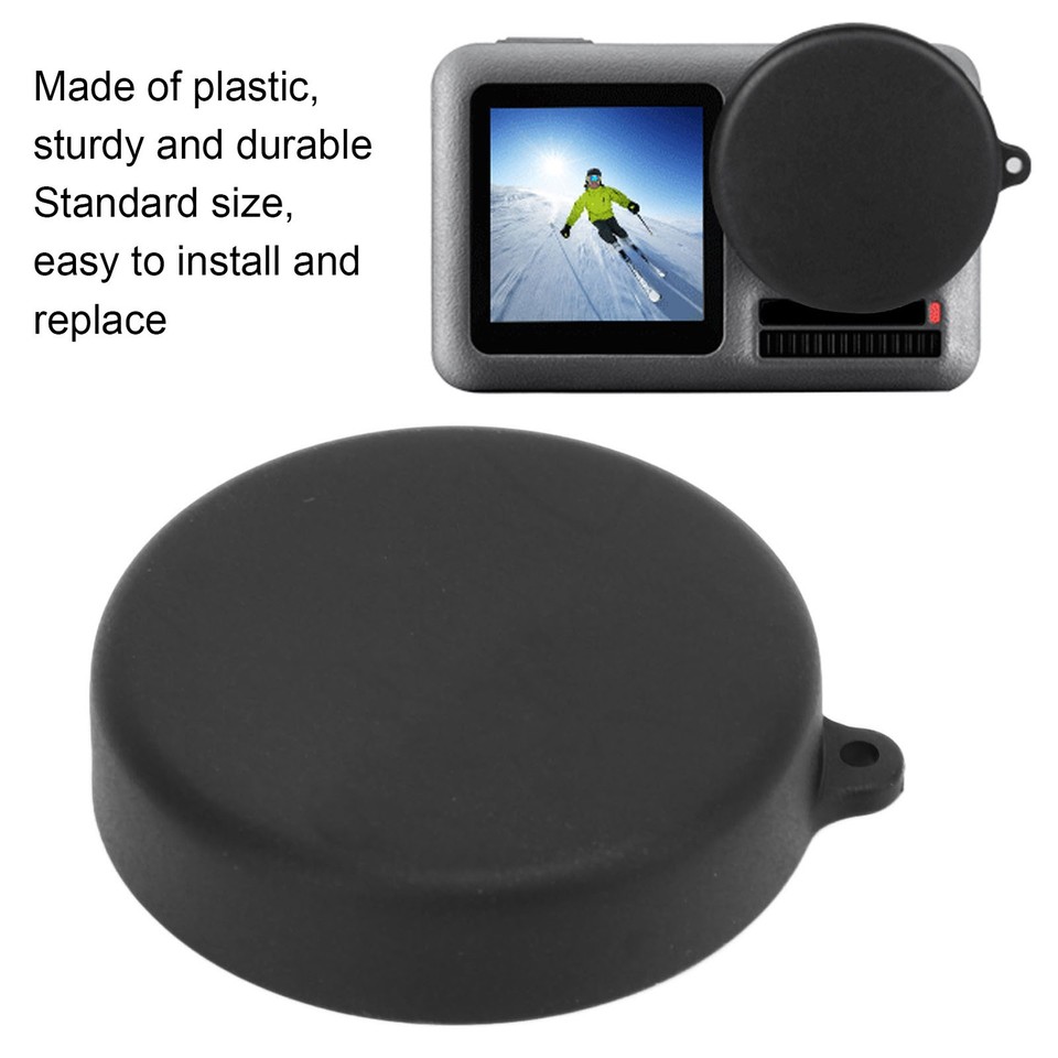 Camera Lens Dust Cover Non Slip Plastic Lens Protection Cap For Action ...