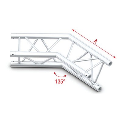 Milos Pro-30 Triangle P Truss - Ecke 135° Party Disco Show Event Bühne DJ