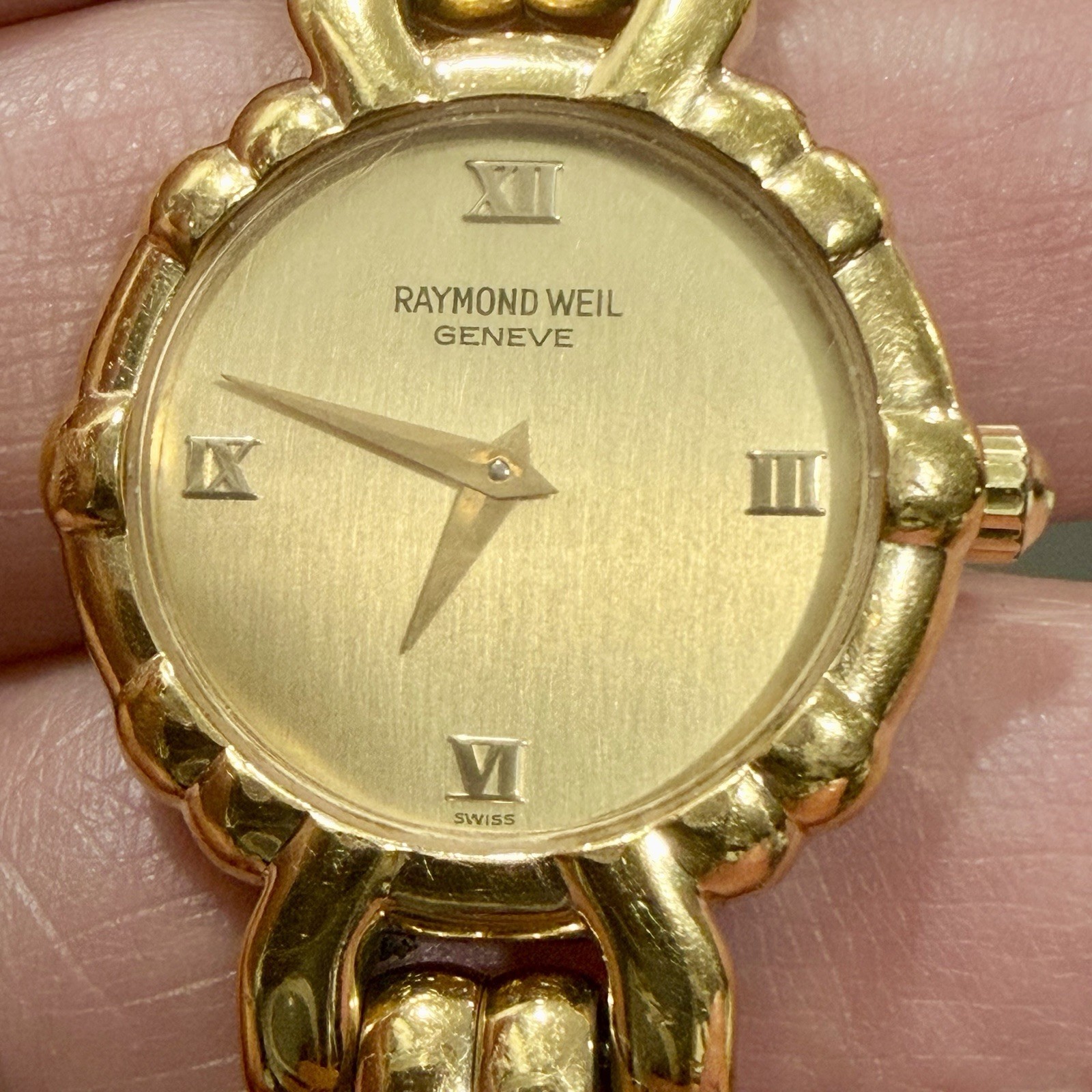 Raymond Weil Women's 24mm Watch 18K Gold Electroplate… - Gem