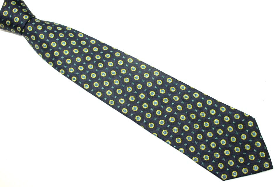 Corbata de seda ST.GEORGE hecha en Italia F86735 Foto 2 de 4