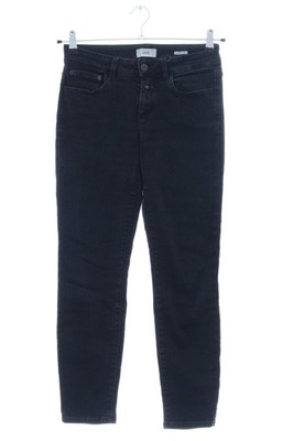 CLOSED Röhrenjeans Damen Jeans Gr. DE 34 hellgrau Casual-Look