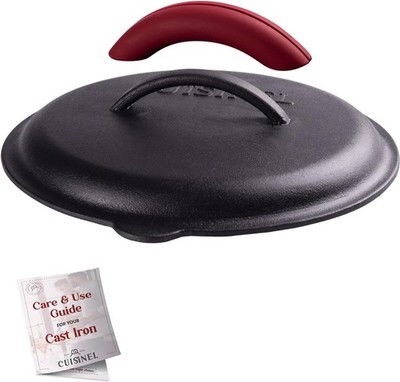 Cuisinel Cast Iron Lid - Fits 10''-Inch Lodge Skillet Frying Pans or Braiser