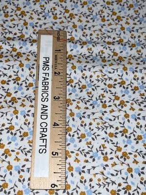 Moda Sun Drenched Flower on Cloud 100% cotton fabric by the yard 36x44  43205 11