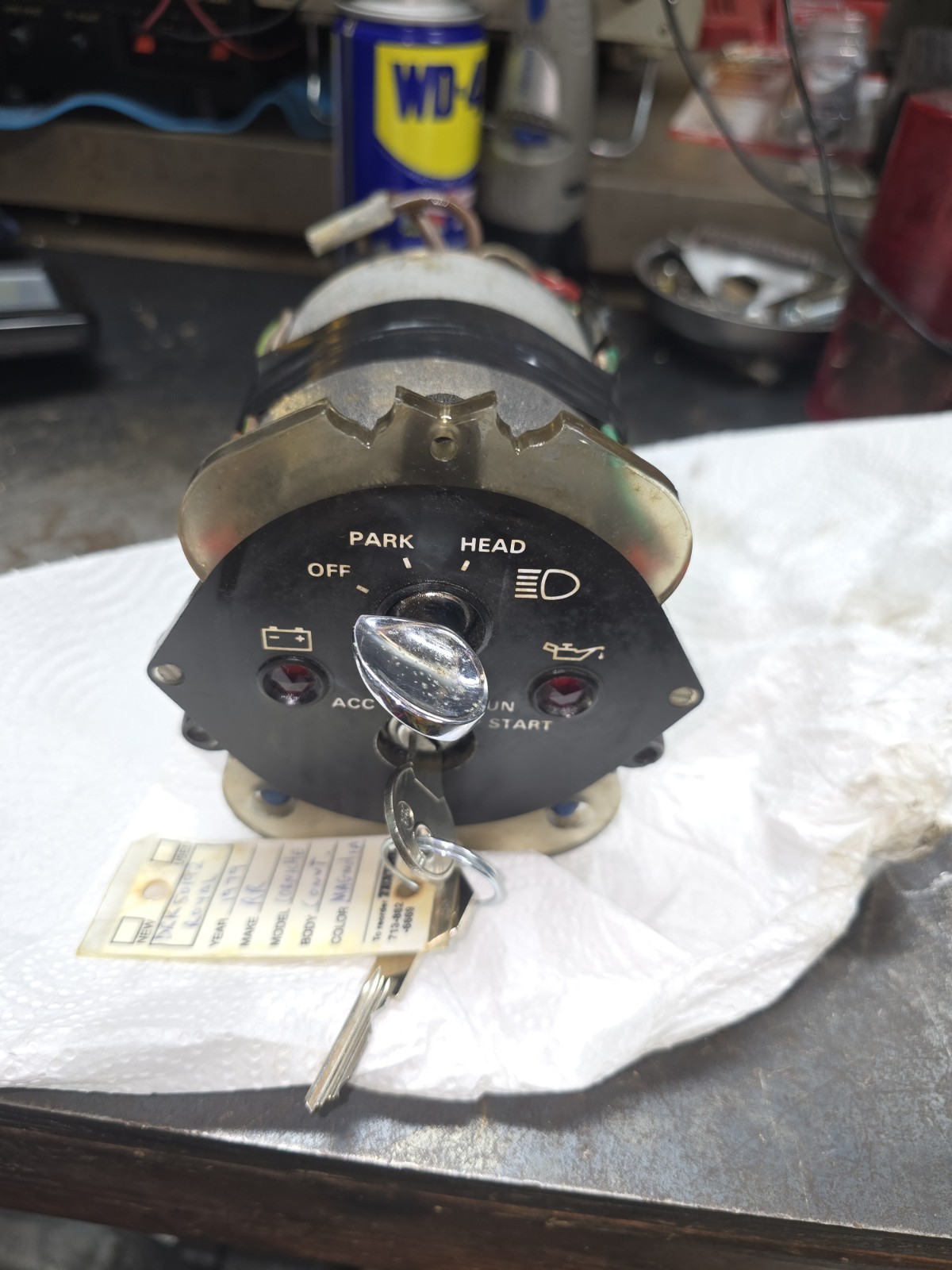 ROLLS ROYCE/BENTLEY IGNITION SWITCHBOX WITH KEYS SHADOW CORNICHE, WRAITH & MORE