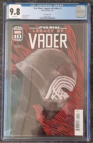 Star Wars: Legacy of Vader #1 2025 Wu Variant Cover CGC 9.8