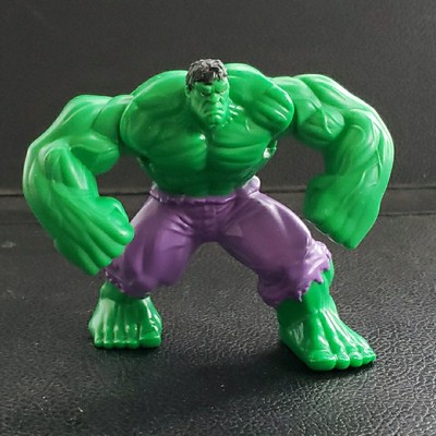 McDonalds 2010 Marvel Heroes #2 The Incredible Hulk Flexing Happy Meal Toy