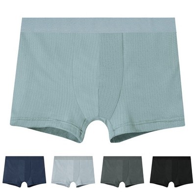 Herren weiche atmungsaktive Streifen Unterhose Boxershorts Trunks klassischer St
