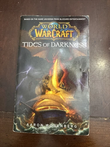 World of Warcraft - Tides of Darkness By Aaron Rosenberg Paperback 2007 WoW - Picture 1 of 9