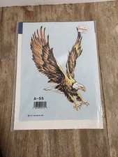 Vintage NOS 1977 Decorcal Meyercord  American Eagle Decal