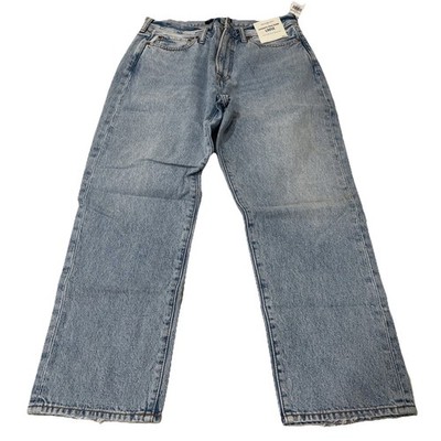 Abercrombie & Fitch Authentic Rigid Denim Loose Jeans 33x30