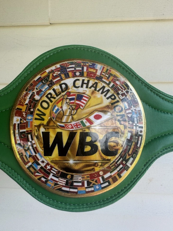 WBC World Boxing Championship Replica Title Belt Quality Kids Child Small Size - Image 2 of 4
