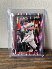 2025 Topps Chrome - Harrison Bader #62 RayWave Refractor