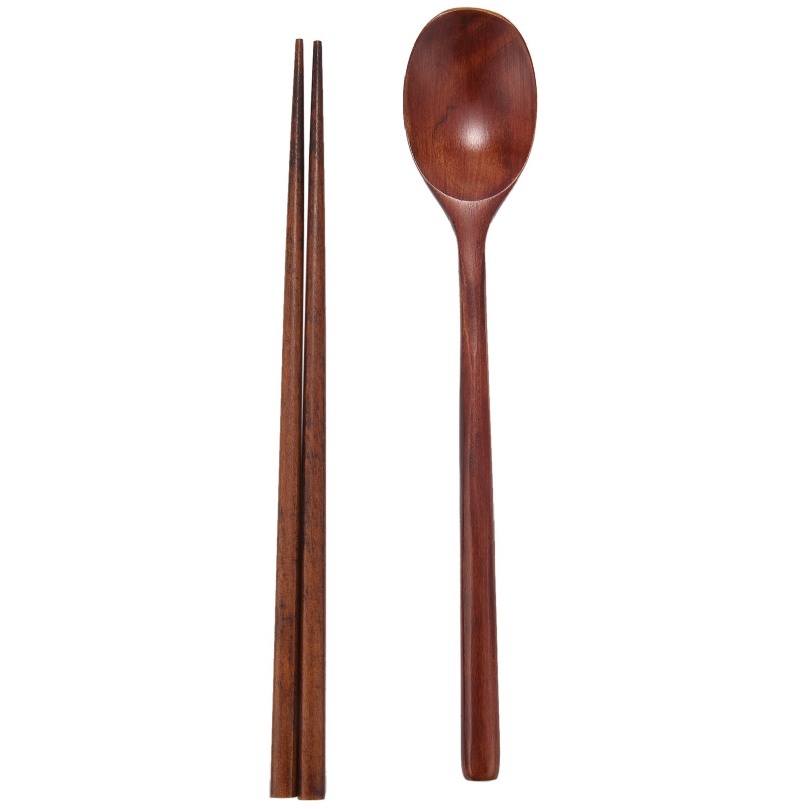 Handmade Jujube Tree Wooden Korean Dinnerware Combinations Utensil,5 Set of2049